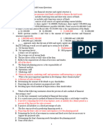 Financial Managment II Model Exam @2016