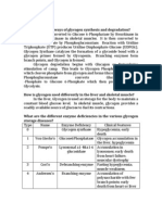 Glycogen Problem Set