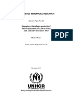 Marina Sharpe, Engaging With Refugee Protection? The Organization of African Unity and African Union Since 1963