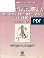 Tratamiento Osteopatico de Las Lumbalgias y Ciaticas