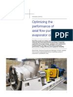 Optimizing The Performance of Axial Flow Pumps in Evaporator Circuits A10309