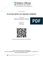 EDITAL ACT 0006-2024 - SANEFRAI - Publicado