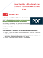 Patologia Da Nutrição e Dietoterapia - HIPERTENSÃO ARTERIAL