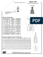 206 Bronze Valve Sheet