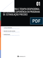 Neuropediatria E Terapia Ocupacional: Um Relato de Experiência em Programa de Estimulação Precoce