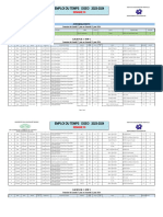 Emploi Du Temps Dgeo 2023-2024 S33