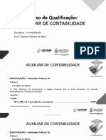 Curso-Auxiliar de Contabilidade - Escritura - o - Atividade Pr-Tica VII