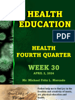 4TH QTR WEEK 30-Nature of The Common Non-Communicabe Diseases HEALTH 7