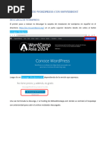 Publicación Sitio Wordpress Con 000webhost