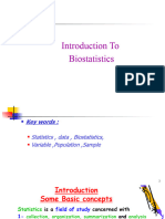 Lecture 1 Introduction To Biostatistics