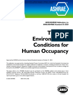 Thermal Environmental Conditions For Human Occupancy: ANSI/ASHRAE Addendum J To ANSI/ASHRAE Standard 55-2020