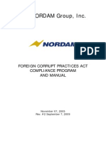 Nordam FCPA Compliance Program and Manual