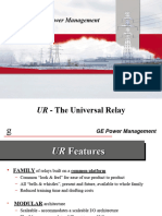 UR - The Universal Relay: GE Power Management