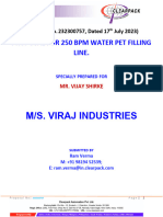 Viraj Industries - Water RFC & CASE Packer Machine.