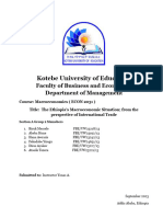 Macroeconomics Intenational Trade 2023