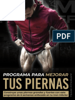 Ebook Programa de Piernas