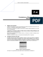 Contadores y Displays Digitales: Introducción Teórica: 1. Objetivo de La Práctica