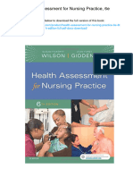 Health Assessment For Nursing Practice, 6e. ISBN 0323377769, 978-0323377768