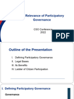 4 The Relevance of Participatory Governance 2022