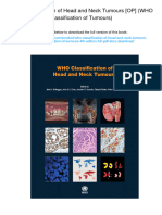 WHO Classification of Head and Neck Tumours (OP) (WHO Classification of Tumours) - ISBN 9283224388, 978-9283224389