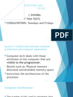 Lecture 1 Types of Computer Architectures