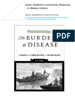 The Burdens of Disease: Epidemics and Human Response in Western History. 