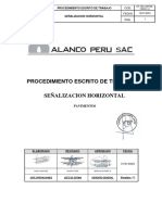 OF-TEC-SSTMA-PROC-10 Procedimiento Señalización Horizontal en Pavimentos