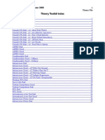 Gonzaga Debate Institute 2008 Theory Toolkit Index: 1 Scholars Lab Theory File