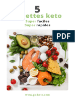 5 Recettes Keto Super Faciles & Rapides