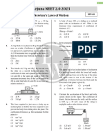 Newton Laws of Motion and Friction DPP 08 of Lecture 12 Arjuna NEET