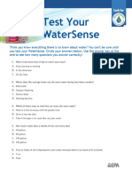 Ws Kids Test Your Watersense