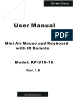 Air Mouse Ipazzport User Manual