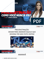 Procrastinação - Como Você Nunca Viu - Juliana Gebrim