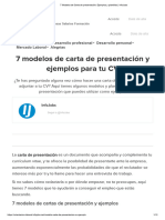 7 Modelos de Carta de Presentacion Ejemplos y Plantillas InfoJobs 1