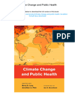 Climate Change and Public Health. ISBN 0190202459, 978-0190202453