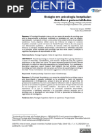 Estágio em Psicologia Hospitalar: Desafios e Potencialidades