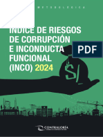 Indice de La Corrupcion e Inconducta Funcional Inco Guia Metodologica 2024