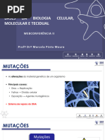 Bases Da Biologia Celular, Molecular e Tecidual - Web 2 - Marcela Pinto Moura