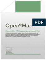 Open Mart Improvement Plan