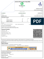 Electronic Reservation Slip (ERS) : Passenger Details