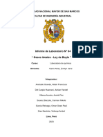 Informe de Laboratorio #04 " Gases Ideales - Ley de Boyle "