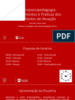 Fundamentos e Práticas Nos Contextos de Atuação