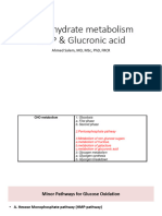 Biochem Lecture 8 HMP Non Glucose