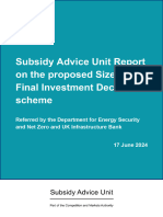 Report On The Proposed Sizewell C FID Scheme 1