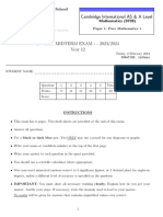 MidtermExamTerm2 PureMath1