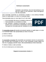 Raciocínio Lógico 4 - Proposições, Tabela Verdade, Lógica Da Argumentação e Dilemas