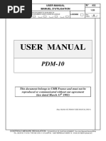 PDM-10 User Manual