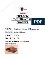 Biology Investigatory Project