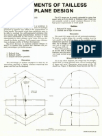 The Elements of Tailless Airplane Design