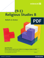 Specification Gcse l1 l2 Religious Studies B June 2016 Draft 4